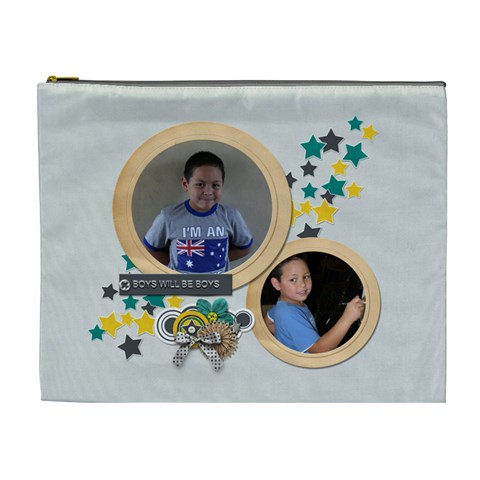 Cosmetic Bag (xl) : Boys2 By Jennyl Front