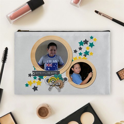 Cosmetic Bag (l) : Boys2 By Jennyl Front