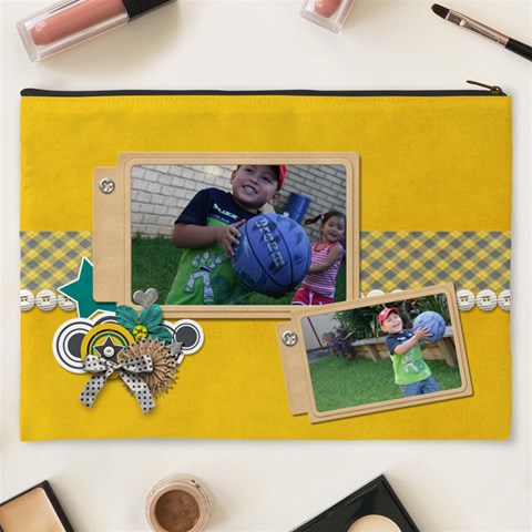 Cosmetic Bag (xxxl) : Boys3 By Jennyl Back