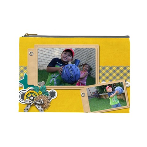 Cosmetic Bag (l): Boys3 By Jennyl Front