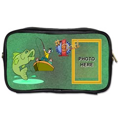 Fishing Dad s toiletries bag - Toiletries Bag (Two Sides) Fishing Dad s toiletries bag - Toiletries Bag (Two Sides)
