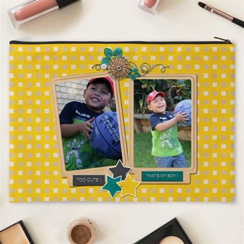 Cosmetic Bag (xxxl) : Boys 4 By Jennyl Back