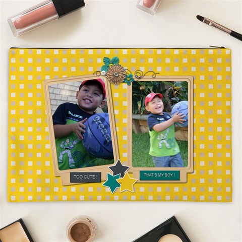 Cosmetic Bag (xxl): Boys 4 By Jennyl Back