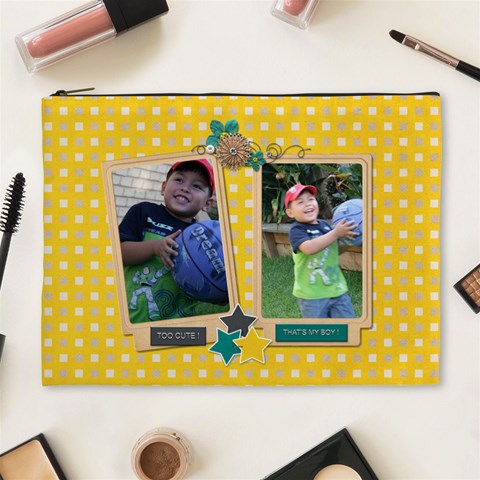 Cosmetic Bag (xl) : Boys 4 By Jennyl Front