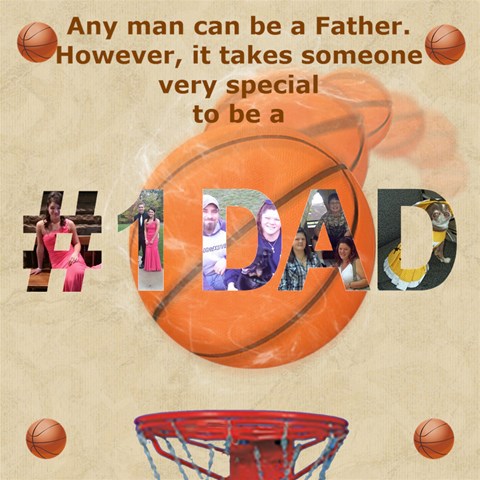 Basketball Father By Kim Blair Inside