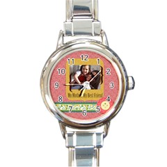 mothers day - Round Italian Charm Watch