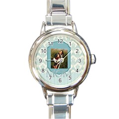 mothers day - Round Italian Charm Watch