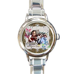 mothers day - Round Italian Charm Watch