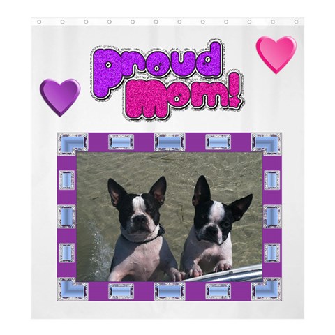 Proud Mom Tee Shirt By Joy Johns Front