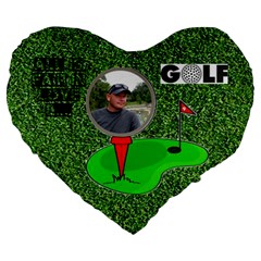 Golf 19 premium cushion - Large 19 Premium Heart Shape Cushion Golf 19 premium cushion - Large 19 Premium Heart Shape Cushion