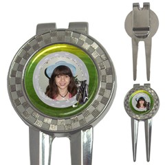 Golf Ball 3 In 1 Golf Divot