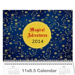 greg calendar - Wall Calendar 11  x 8.5  (12-Months)