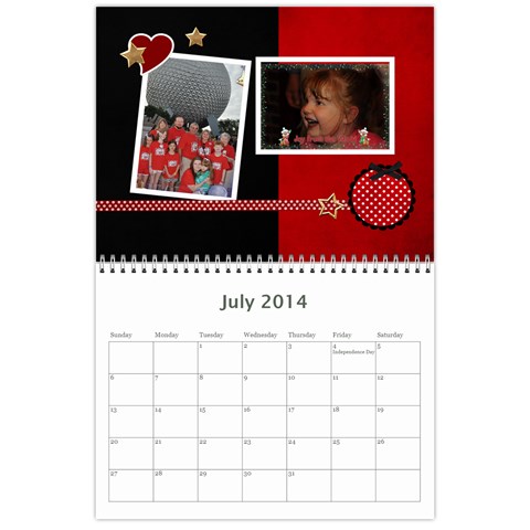 Greg Calendar By Michelle Loomis Jul 2014
