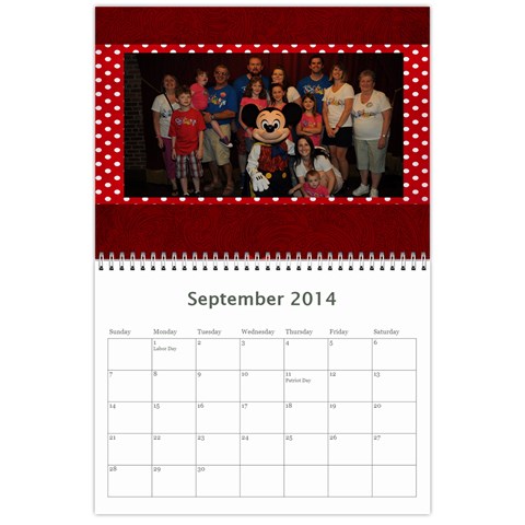 Greg Calendar By Michelle Loomis Sep 2014