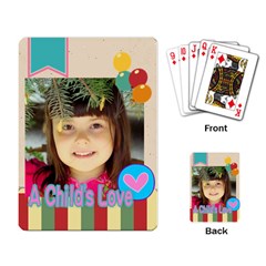 kids - Playing Cards Single Design (Rectangle)