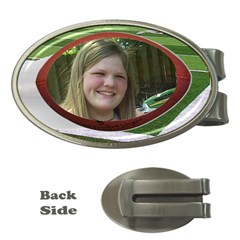 Football Oval Money Clip
