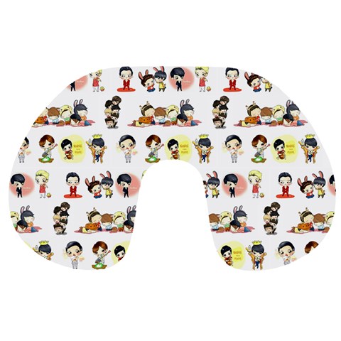Shinhwa Chibi Neack Travel Pillow 2 By Nhicar Tabuzo Front