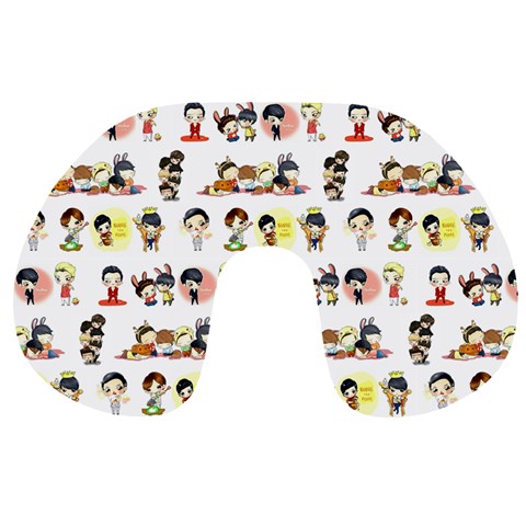 Shinhwa Chibi Neack Travel Pillow 2 By Nhicar Tabuzo Back