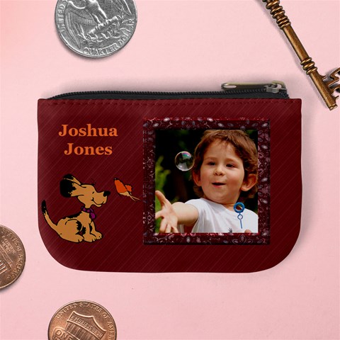 Puppy Mini Coin Purse By Deborah Back