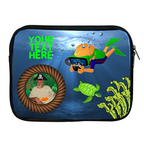 Under The Sea Apple Ipad Zipper Case By Joy Johns Front