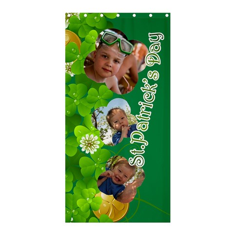 St Patrick s Day By Divad Brown Curtain(36 X72 ) - 33.26 x66.24  Curtain(36 X72 )