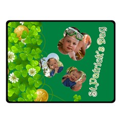 st patrick s Day - Double Sided Fleece Blanket (Small)