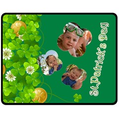 st patrick s Day - Two Sides Fleece Blanket (Medium)