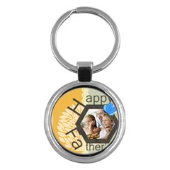 fathers day - Key Chain (Round)