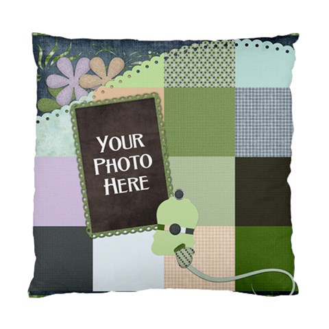 2 Sided Quilt Style Pillow By Lisa Minor Front