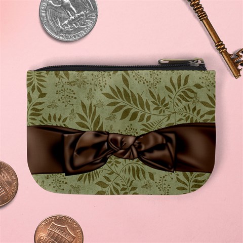 Coin Bag Leaves By Lisa Minor Back