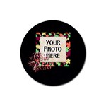 coaster-girl power 3 - Rubber Round Coaster (4 pack)