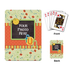 Playing Cards-Fanciful Fun 2 - Playing Cards Single Design (Rectangle)