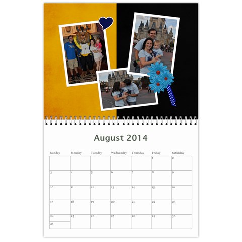 Mark Calendar By Michelle Loomis Aug 2014