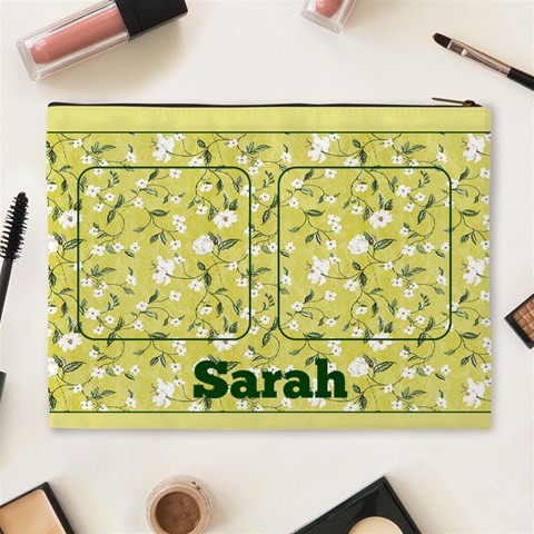 Lemon Cosmetic Bag (xl) By Deborah Back