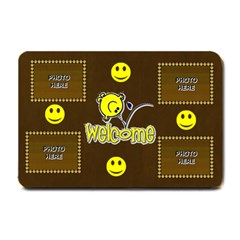 Smiley Welcome Mat, Small