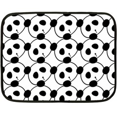 panda - Two Sides Fleece Blanket (Mini)