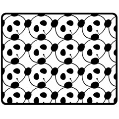 panda - Fleece Blanket (Medium)
