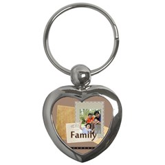 family - Key Chain (Heart)