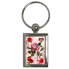 Love Key Chain rectangle - Key Chain (Rectangle)