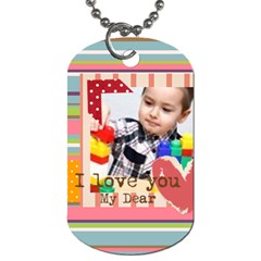 kids - Dog Tag (One Side)