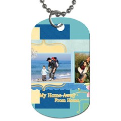 family - Dog Tag (One Side)