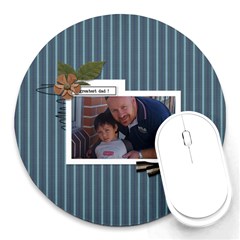 Mousepad : Dad 3 - Round Mousepad