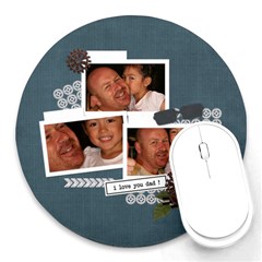 Mousepad : Dad 6 - Round Mousepad