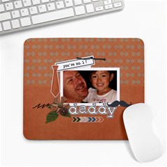 Mousepad: Dad 1 - Large Mousepad