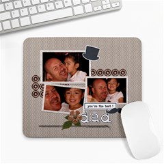 Mousepad: Dad 5 - Large Mousepad