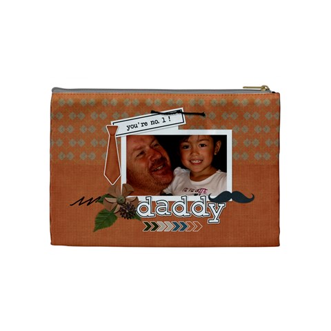 Cosmetic Bag (m): Dad 1 By Jennyl Back