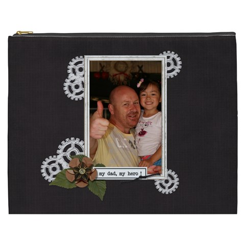 Cosmetic Bag (xxxl) : Dad 2 By Jennyl Front