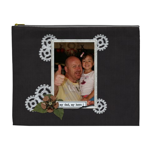 Cosmetic Bag (xl) : Dad 2 By Jennyl Front