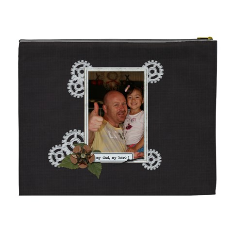 Cosmetic Bag (xl) : Dad 2 By Jennyl Back