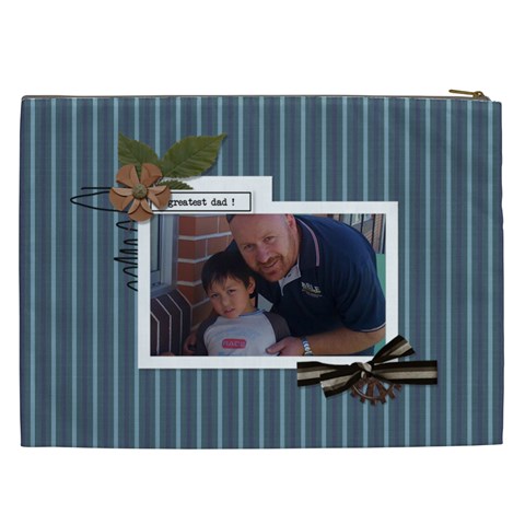 Cosmetic Bag (xxl) : Dad 3 By Jennyl Back